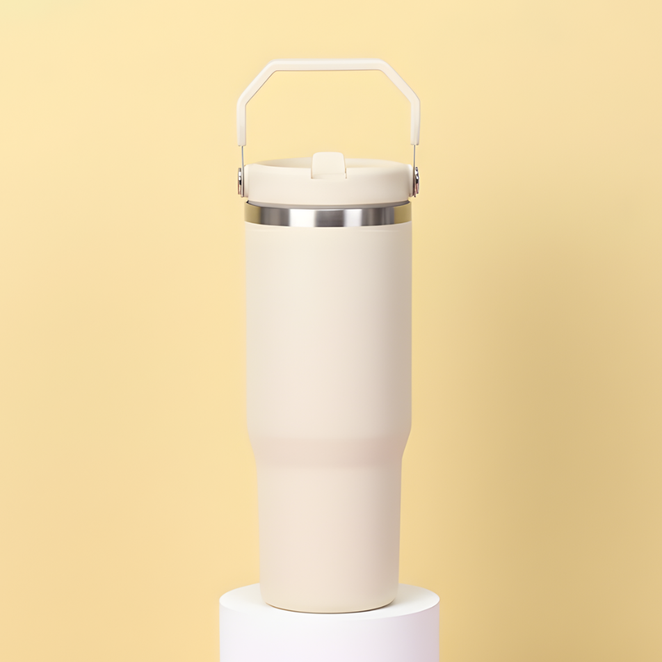900ml Durable Stainless Steel Large Capacity Tumbler
