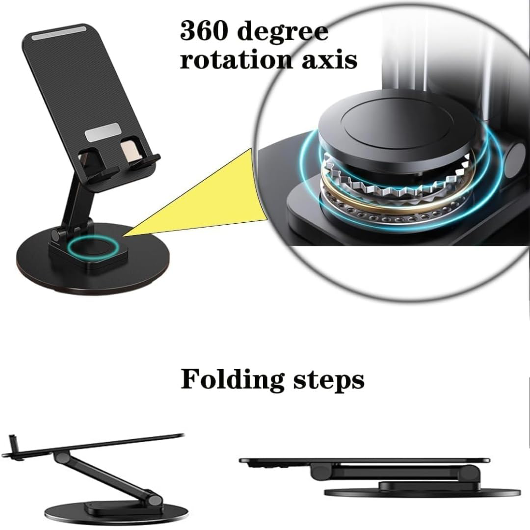 360° Rotatable Foldable Mobile Stand Perfect for Corporate Gift