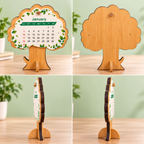 Bamboo Tree-Shaped Seed Paper Calendar – Eco-Friendly Corporate Gift