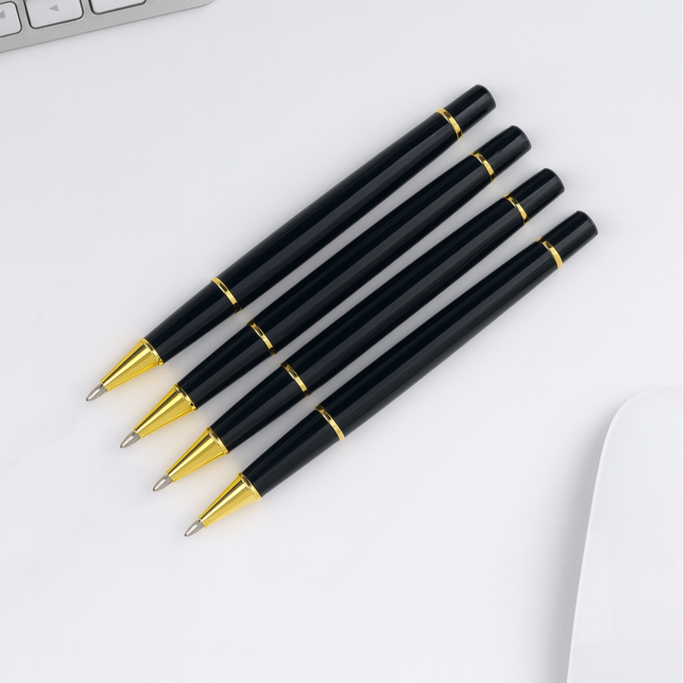 Black Series Luxury Pen | Personalised Engraved Metal Pen for Gifting