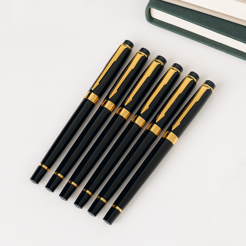 Black Series Luxury Pen | Personalised Engraved Metal Pen for Gifting
