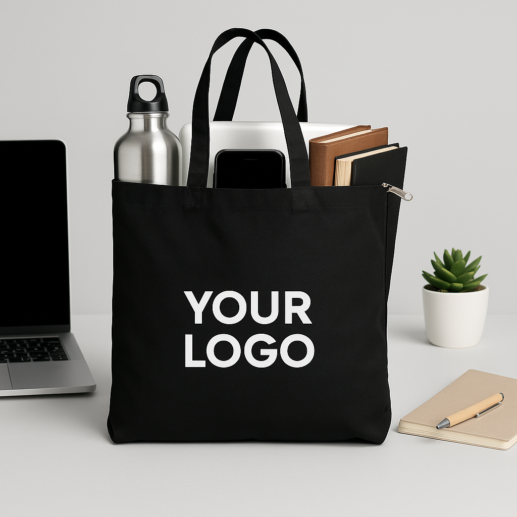 Professional Cotton Zipper Tote Bag | A Practical Corporate Gifting Idea