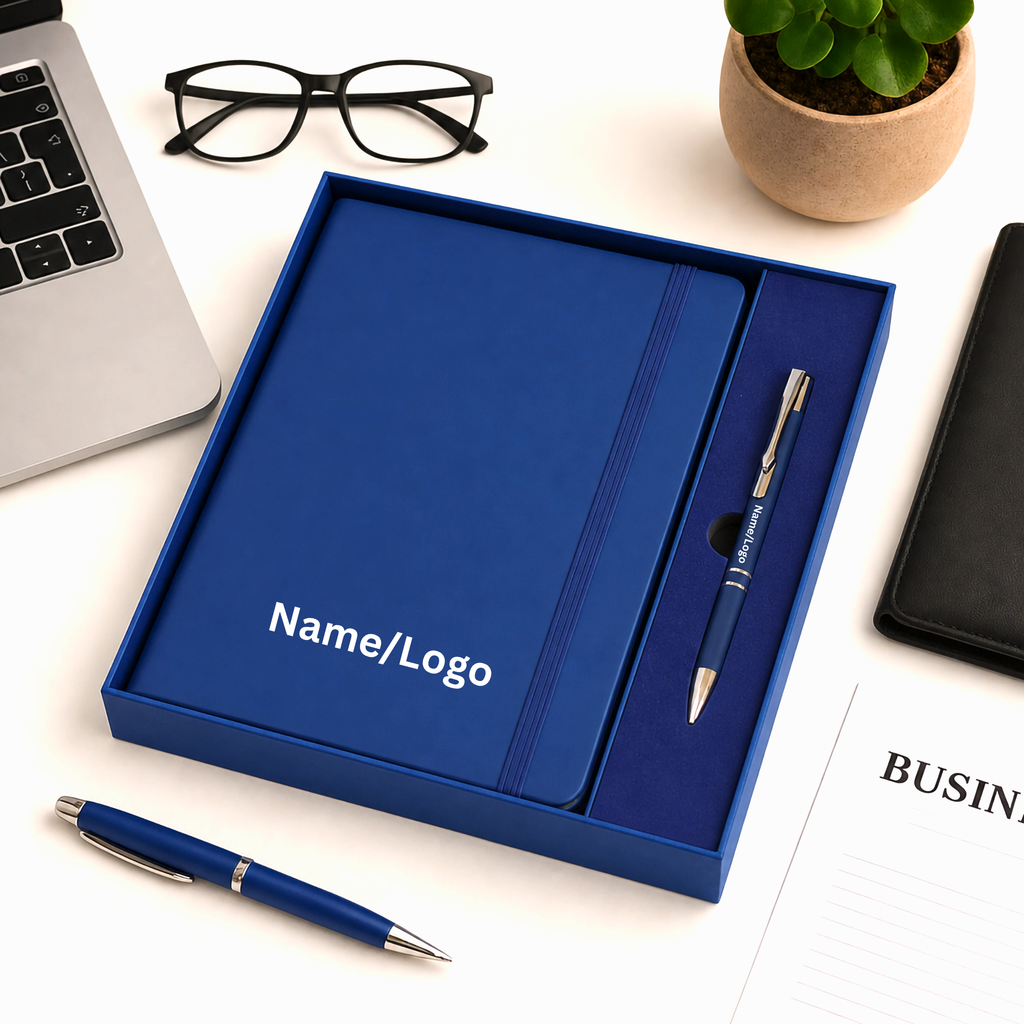 Customize Diary & Pen Combo Corporate Gift Set