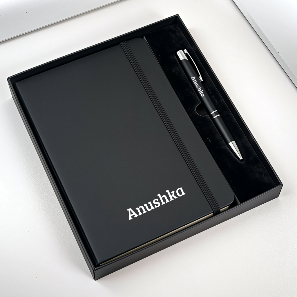 Customize Diary & Pen Combo Corporate Gift Set