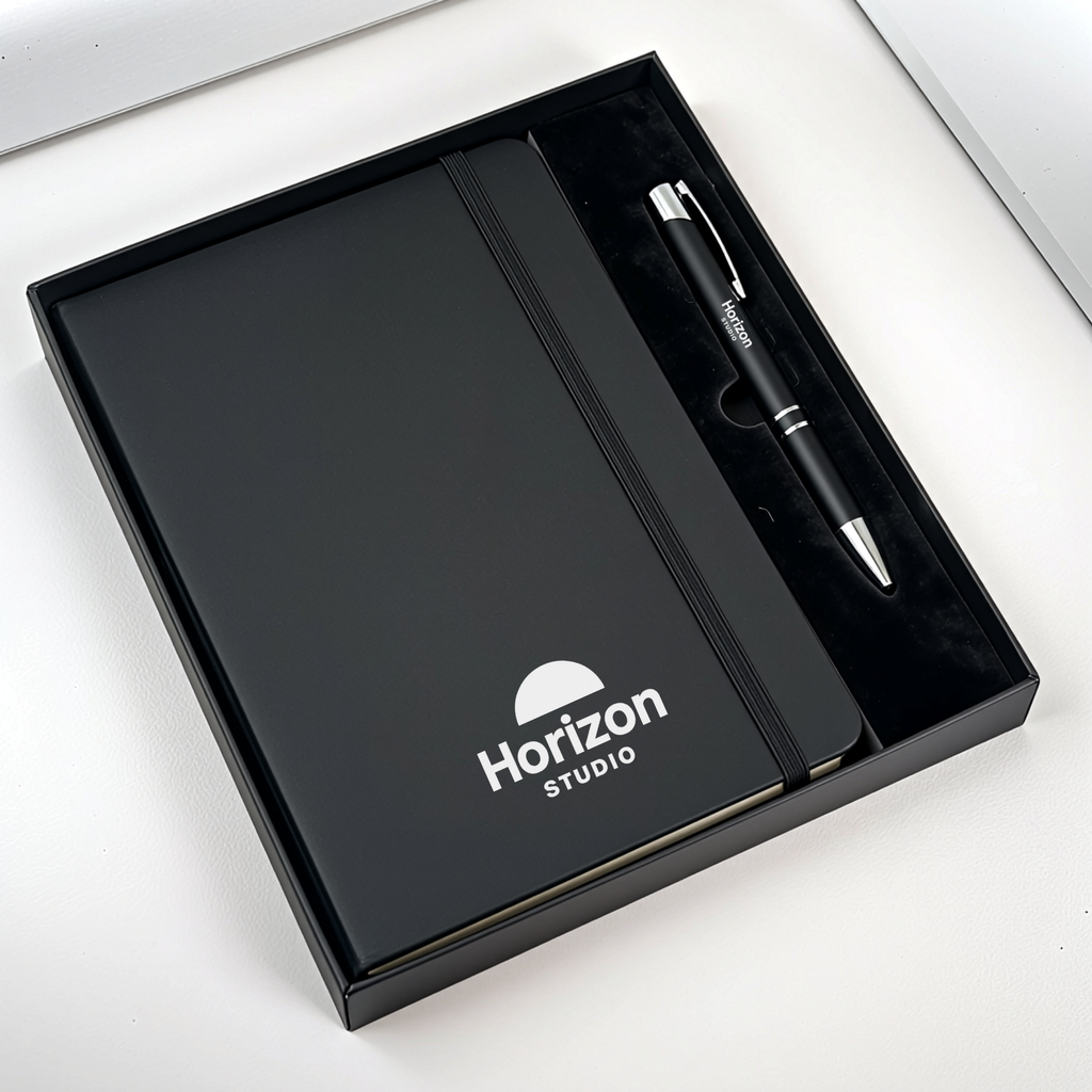 Customize Diary & Pen Combo Corporate Gift Set