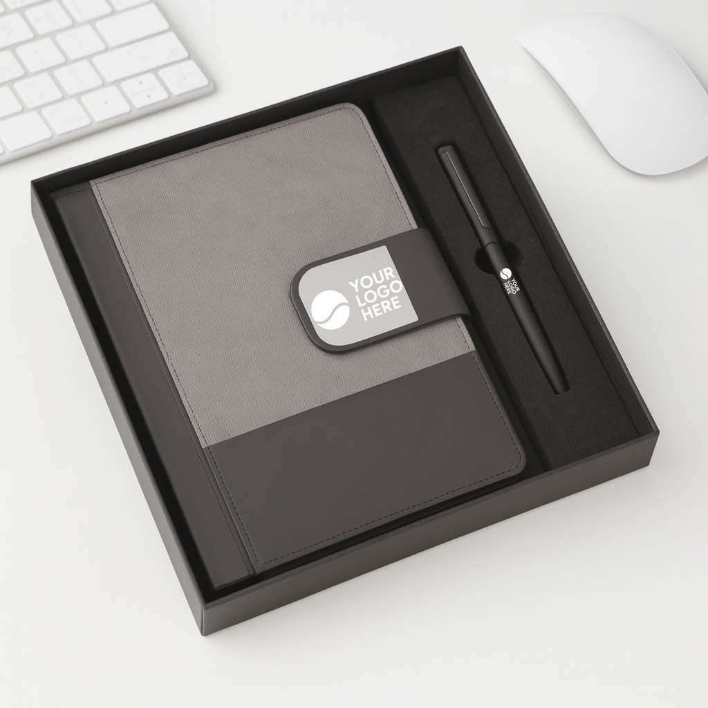 Luxury Metal Pen with A5 Diary | Ideal Corporate Gift Combo