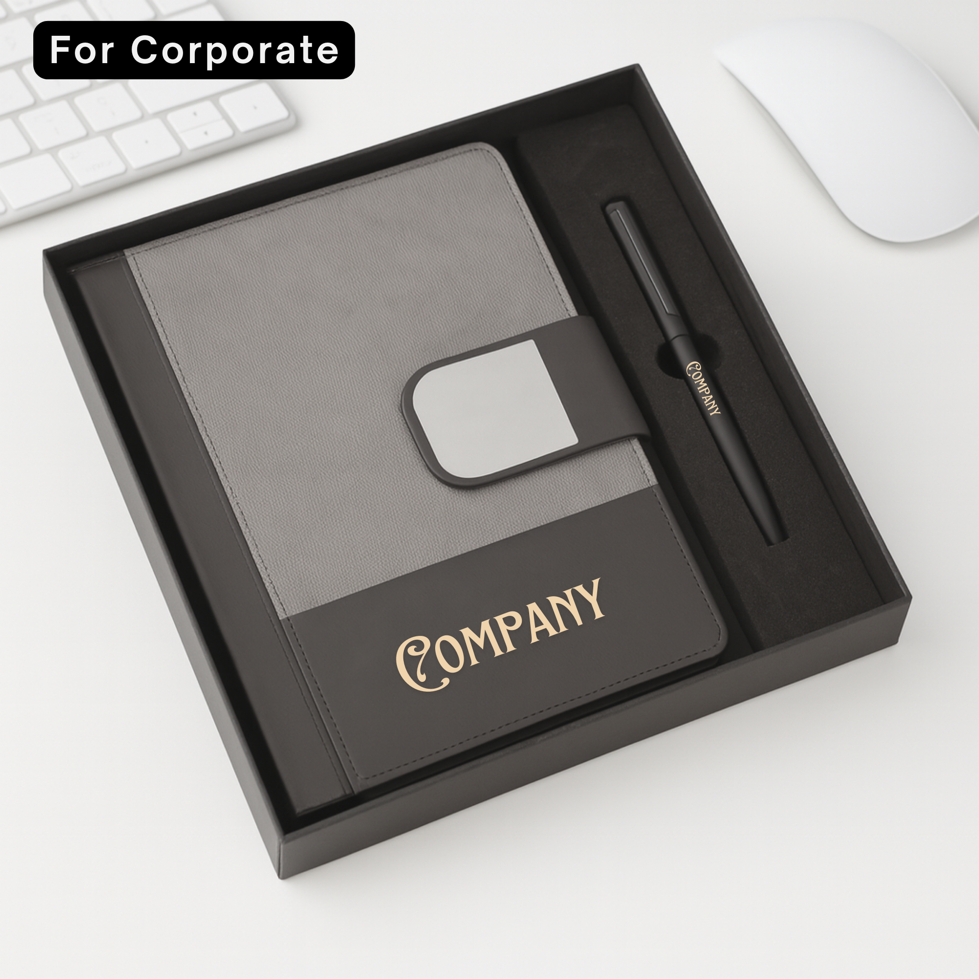 Luxury Metal Pen with A5 Diary | Ideal Corporate Gift Combo