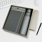 3-Piece Personalized Office Gift Set – 500ml Bottle, Diary & Pen