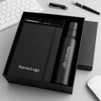 3-Piece Personalized Office Gift Set – 500ml Bottle, Diary & Pen