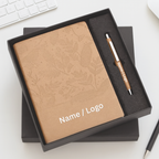 Signature A5 Diary & Metal Pen Duo – Executive Corporate Gift