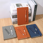 A5 Professional Notebook & Pen Set – Integrated Pen Holder
