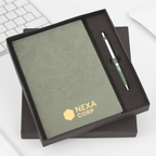 Signature A5 Diary & Metal Pen Duo – Executive Corporate Gift
