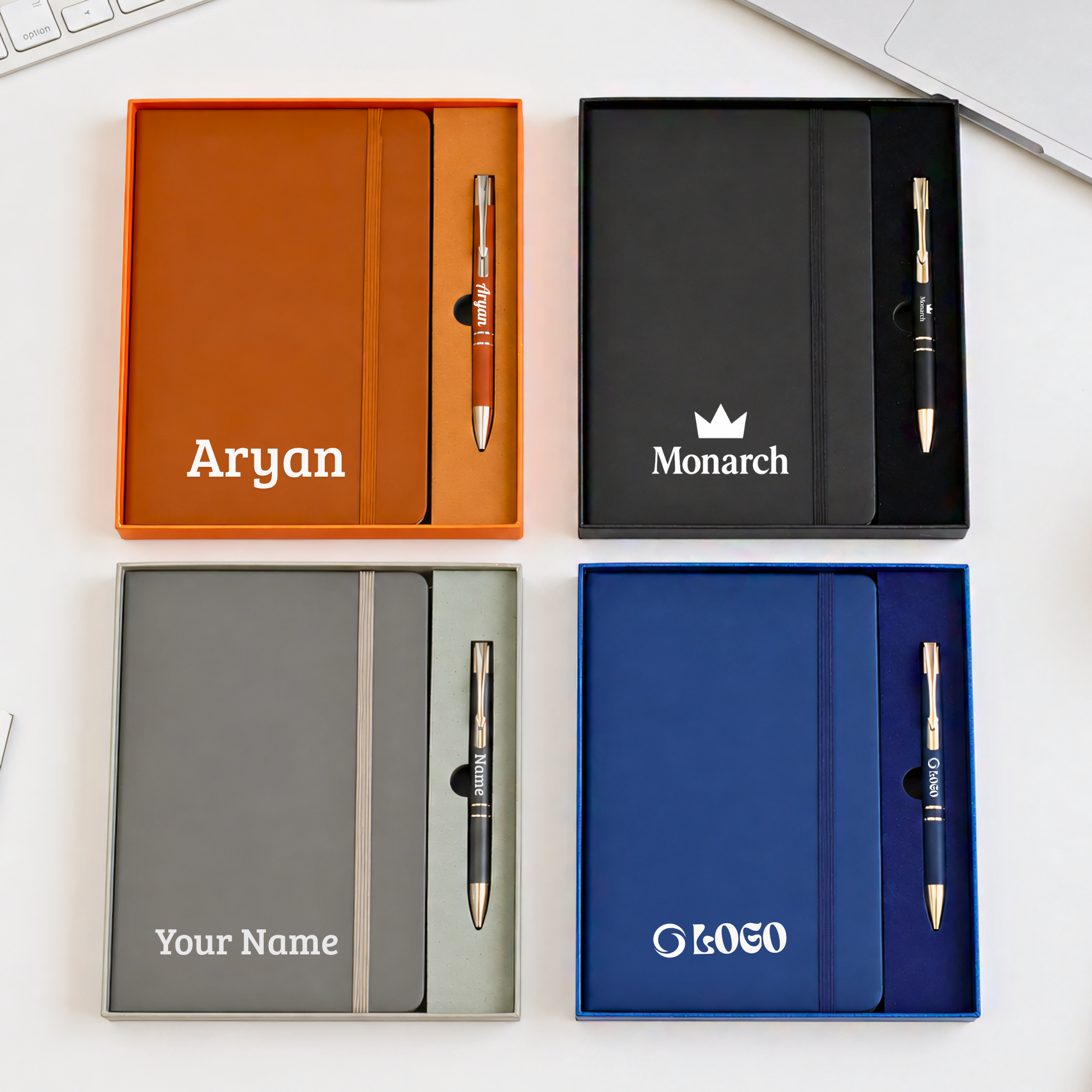 Customize Diary & Pen Combo Corporate Gift Set