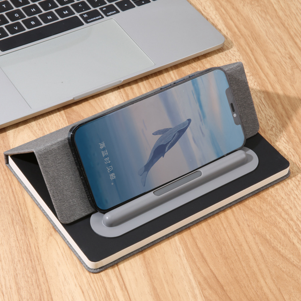 Professional A5 Notebook & Pen with Built-in Pen Slot | Corporate Gifts
