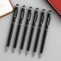 2-in-1 Metal Stylus Ballpoint Pen | Customised Pen with Name & Logo - Corporate Gift