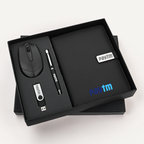 4-in-1 Tech Office Gift Set – 32GB USB, Mouse, Diary & Pen