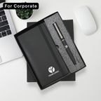 2-in-1 Executive Diary & Pen Gift Set – Business Gifting