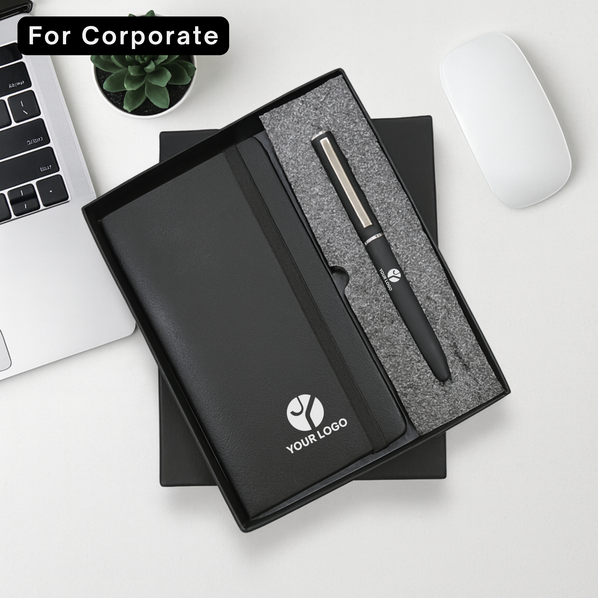 Corporate Diary & Pen Gift Set for Employees & Client Gifting