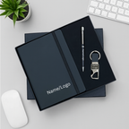 Employee Appreciation Gift Set – Personalized Diary, Pen & Keychain