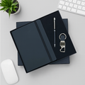 Personalized Diary, Pen & Keychain Employee Gift Set