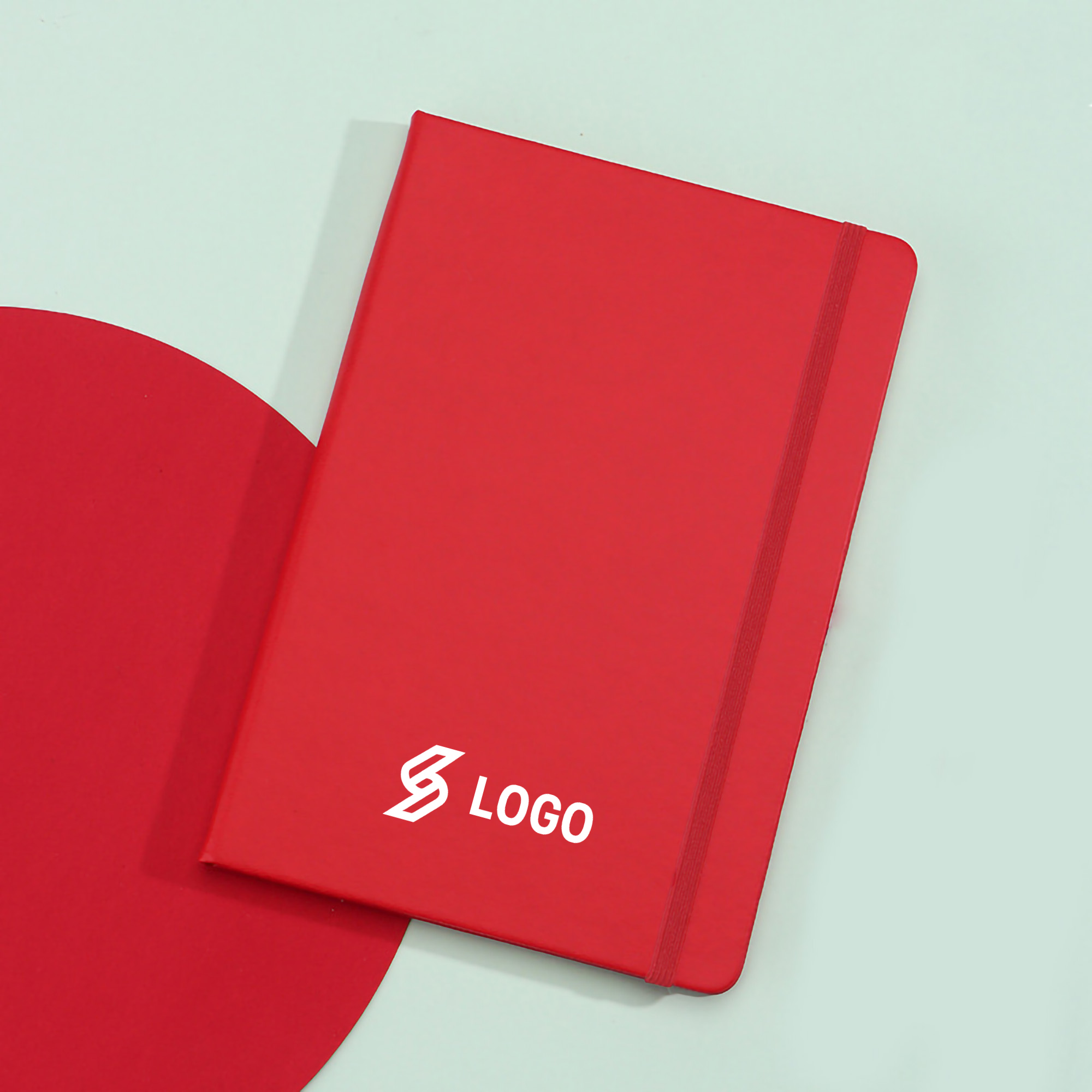 Personalized A5 Notebook - Red Color