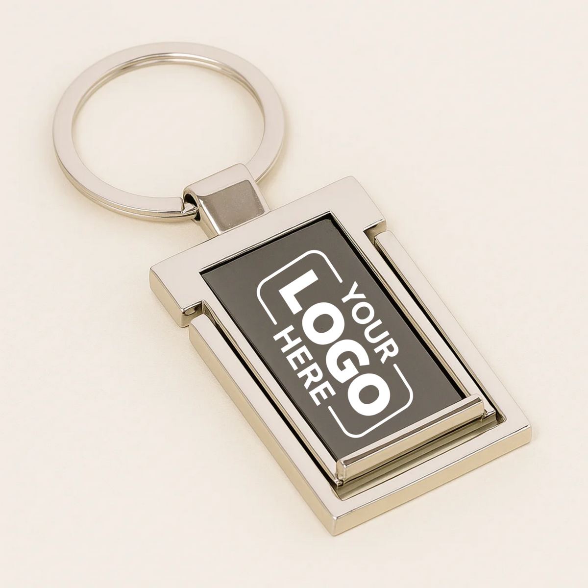 2-in-1 Metal Keychain & Mobile Stand – Corporate Promotional Gift