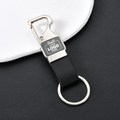 Metal Keychain with Leather Strap & Bottle Opener – Business Gifting