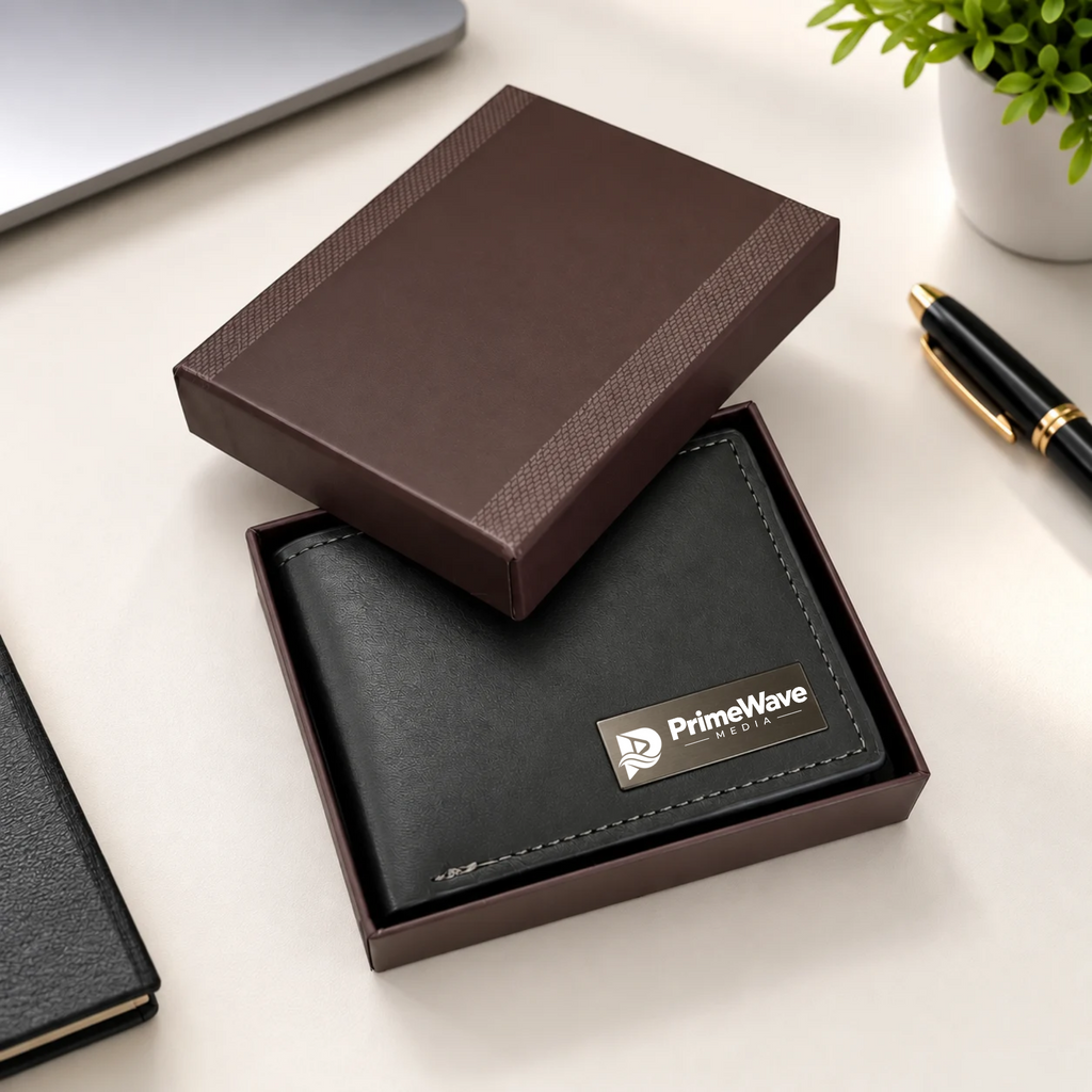Men's Personalized Wallet | Customize with Your Name | Corporate Gift