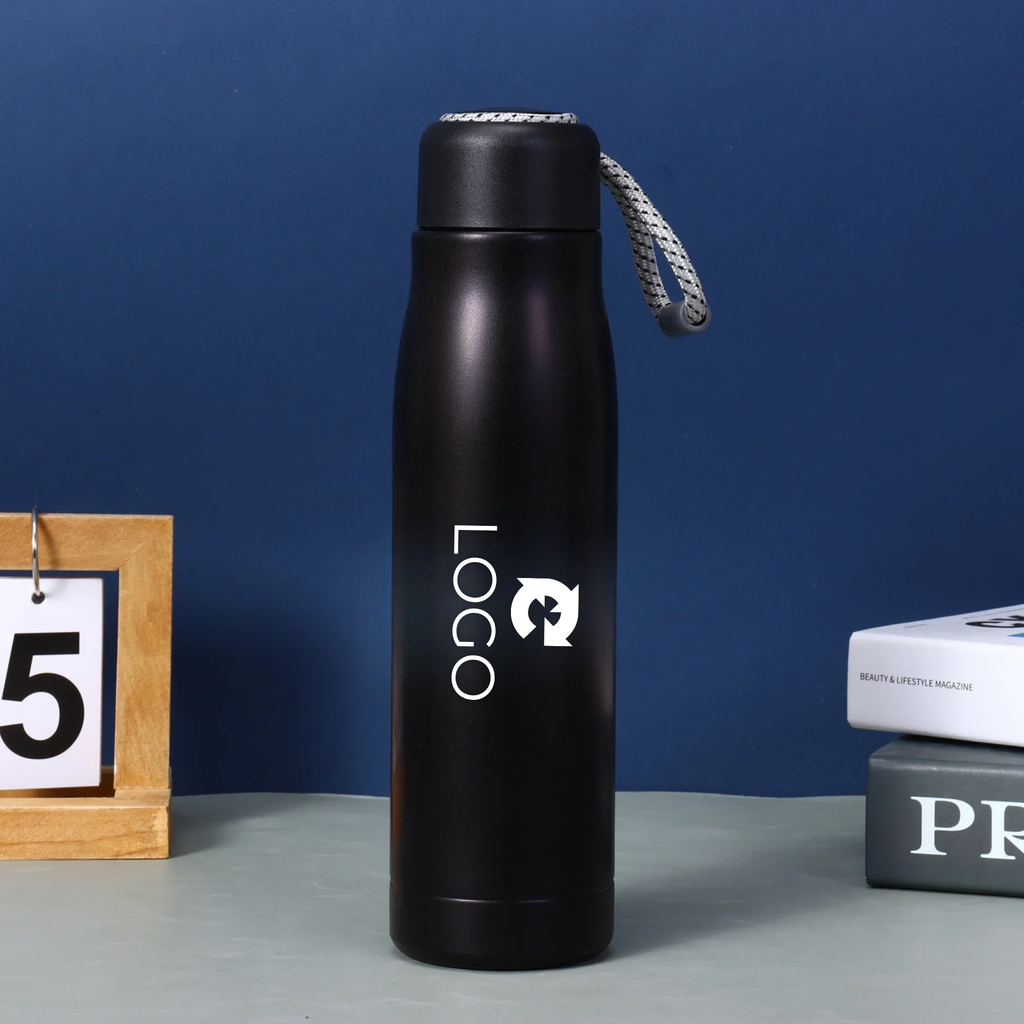 Hot and Cold Vacuum Bottle with Strap | 550ml