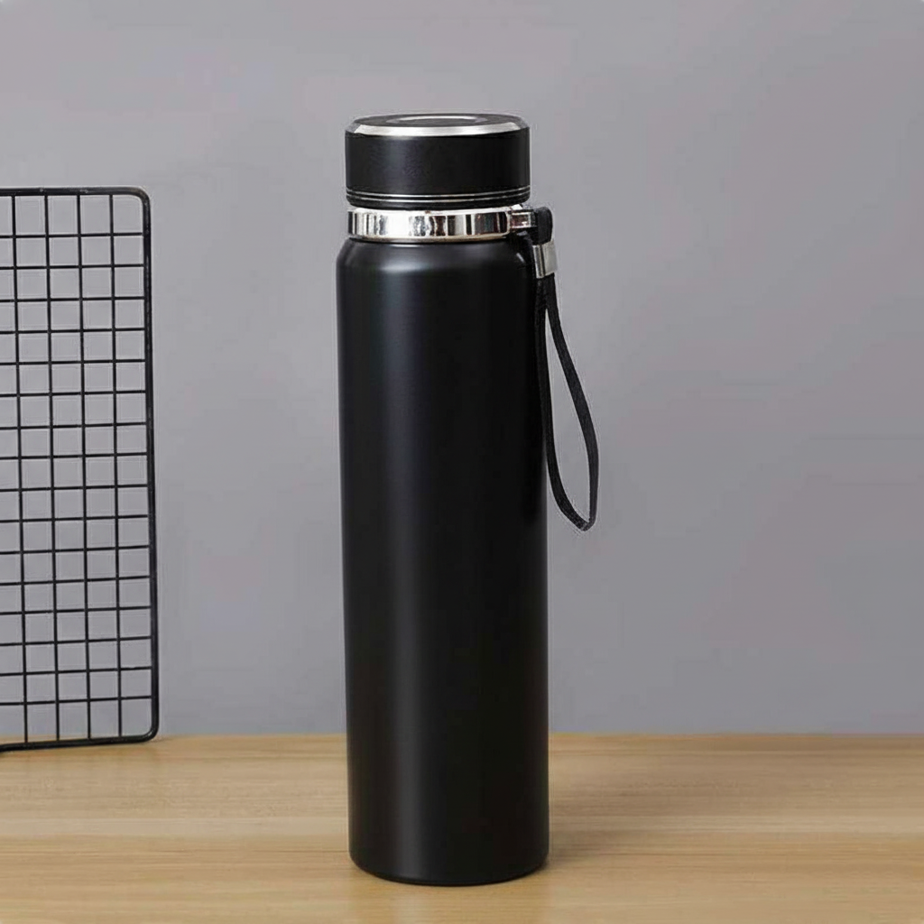 Double Layer Vacuum Bottle 1000ml – Hot & Cold Drinks