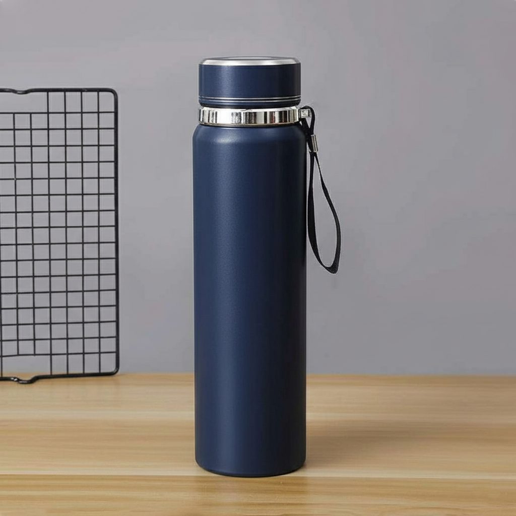 Double Layer Vacuum Bottle 1000ml – Hot & Cold Drinks