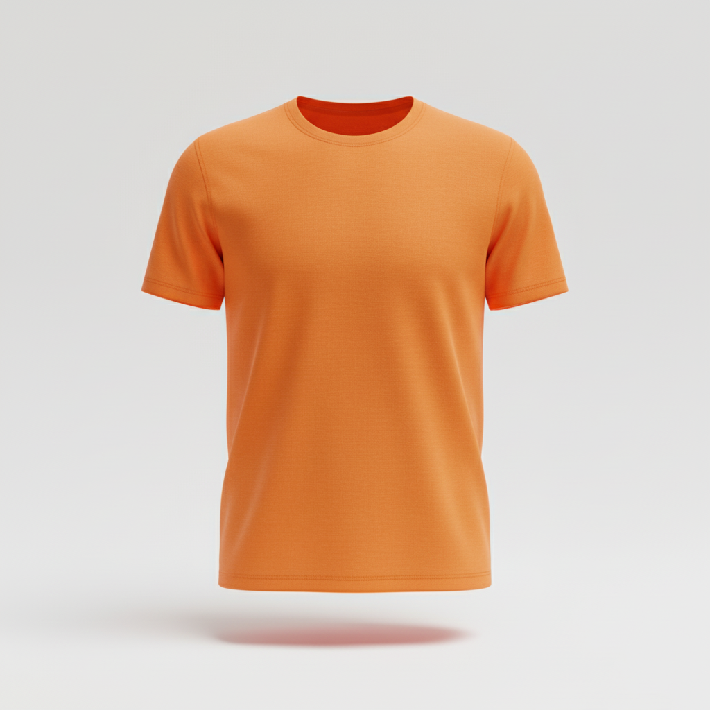 Corporate Customized T-Shirt with Logo | Premium Round Neck