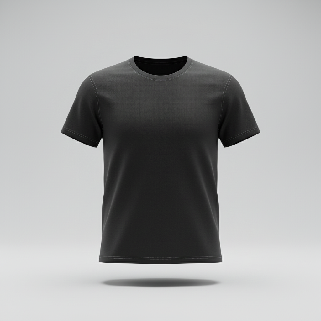 Corporate Customized T-Shirt with Logo | Premium Round Neck