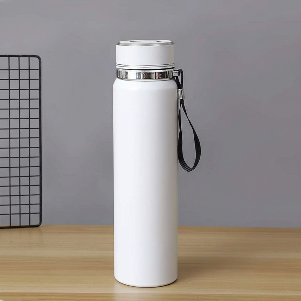 Double Layer Vacuum Bottle 1000ml – Hot & Cold Drinks