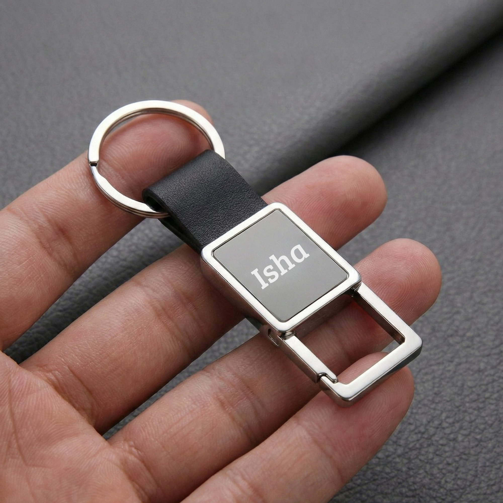 Premium Personalized Metal Keychain