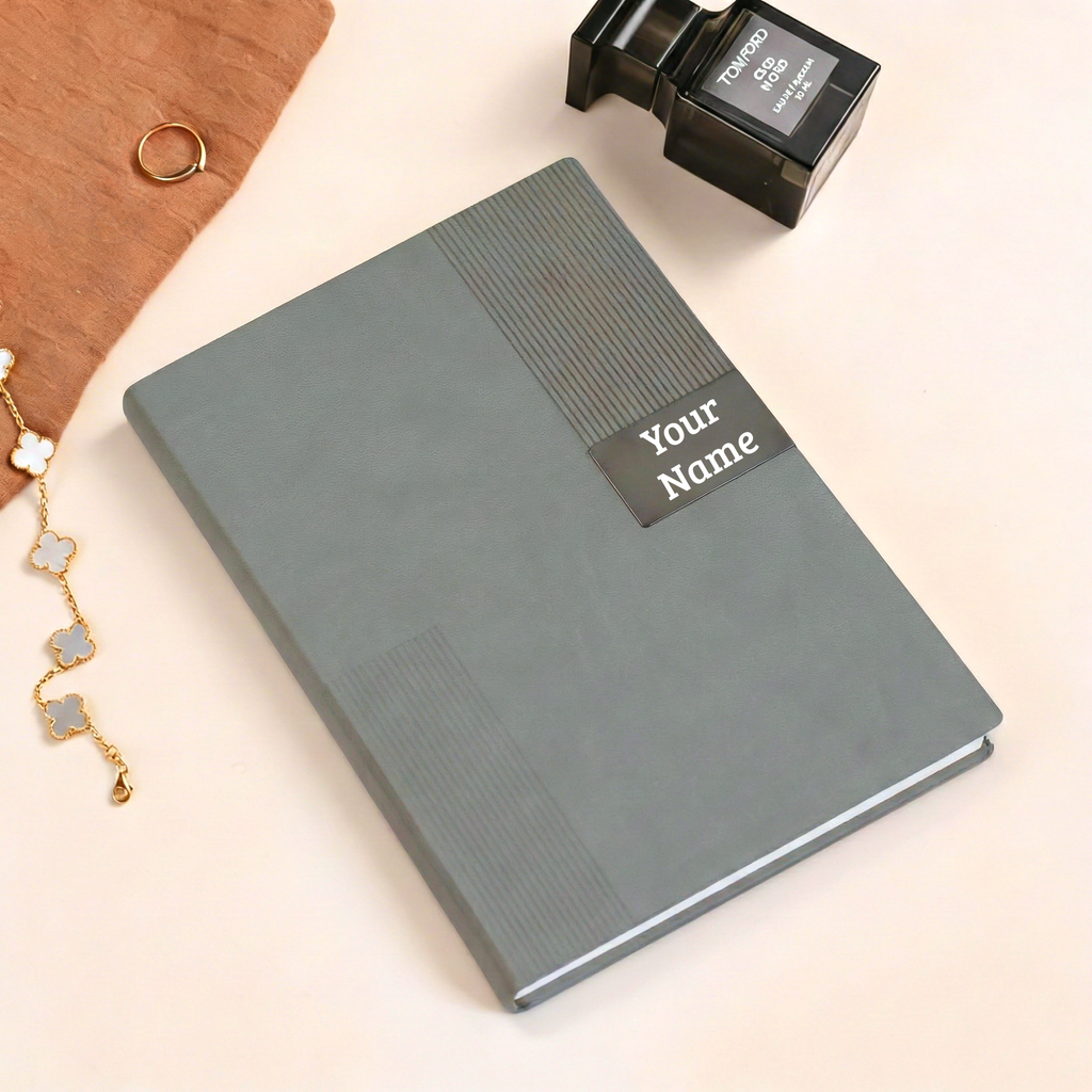Personalized A5 Notebook – Corporate & Personal Gifting | Grey