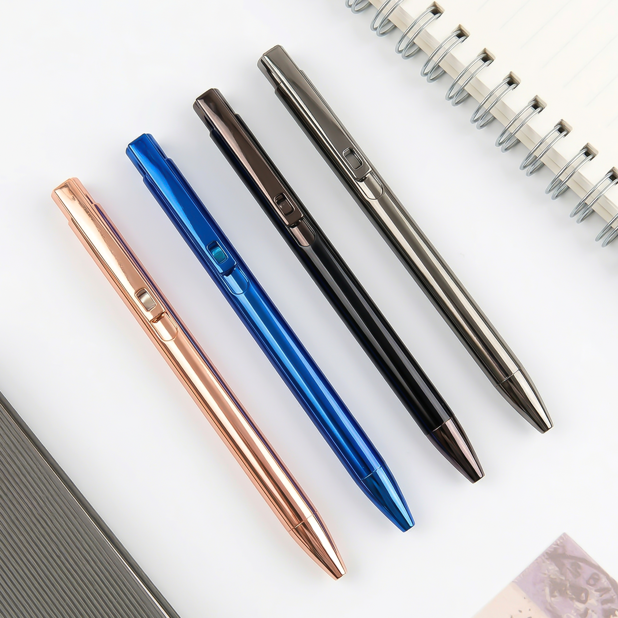 Sleek Personalised Metal Pen | Luxury Corporate Gifting | Engrave Name / Logo