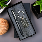 Personalized Pen & Keychain Set – Corporate Gifting Gift
