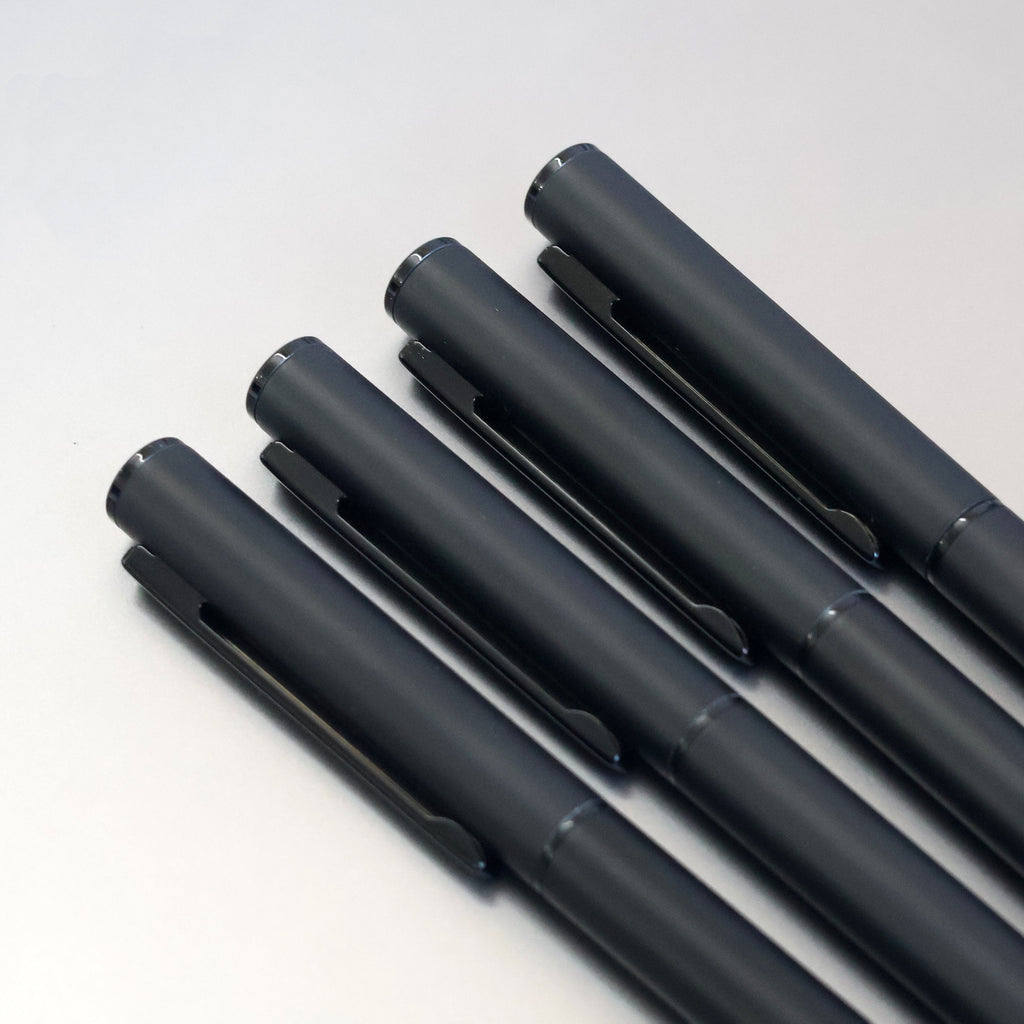 Personalized Sleek Matte Black Pen and Stylus - Corporate, Personal Gift