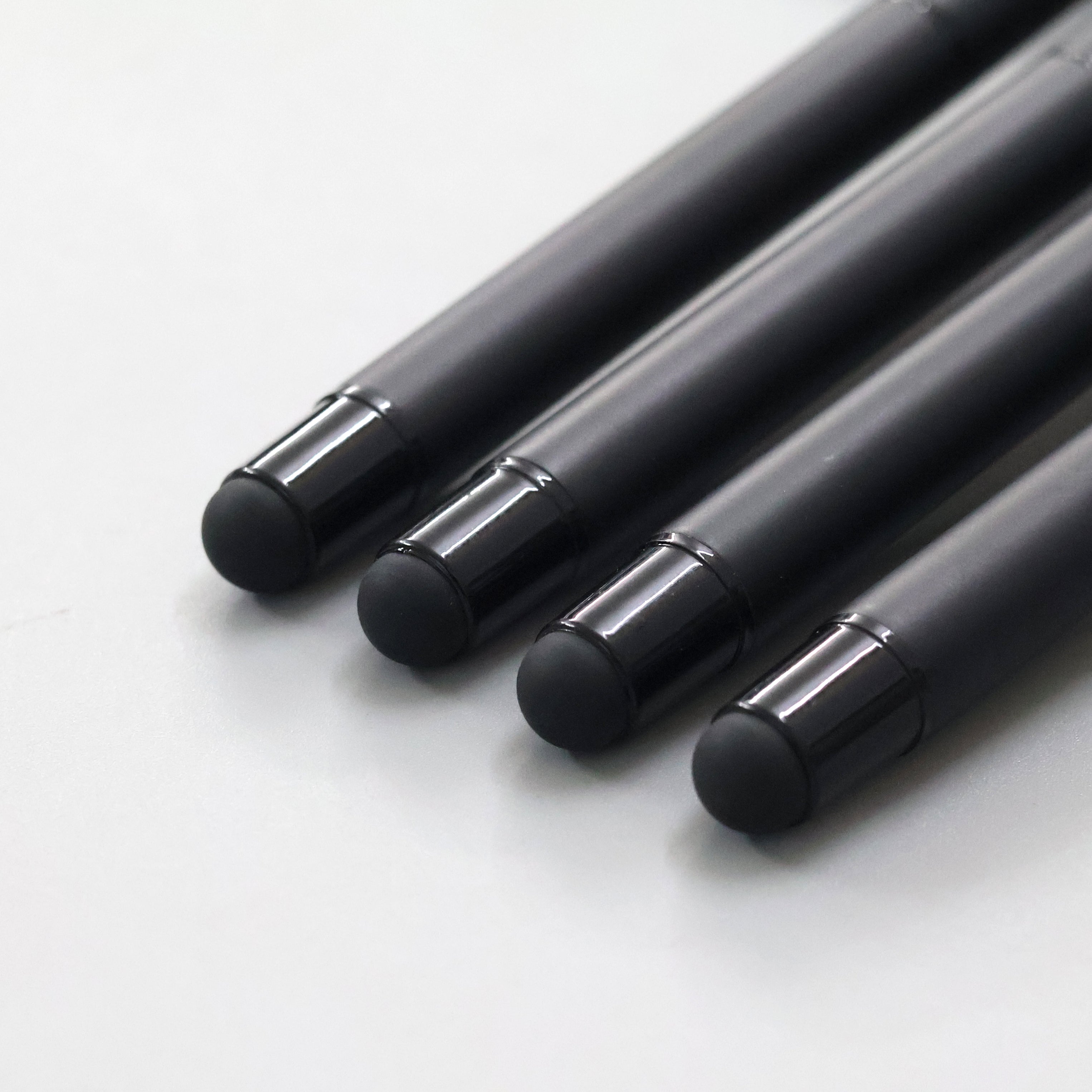 Personalized Sleek Matte Black Pen and Stylus - Corporate, Personal Gift