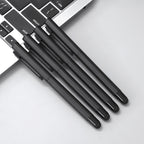 Personalized Sleek Matte Black Pen and Stylus - Corporate, Personal Gift