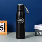 Personalized 550ml Vacuum Flask with Strap – Hot & Cold Client Gifting