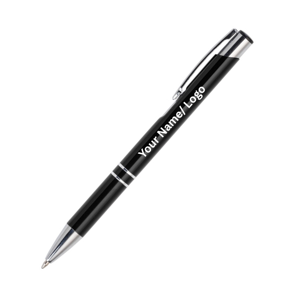 Personalized Pen Close-up – Name Engraving Detail View