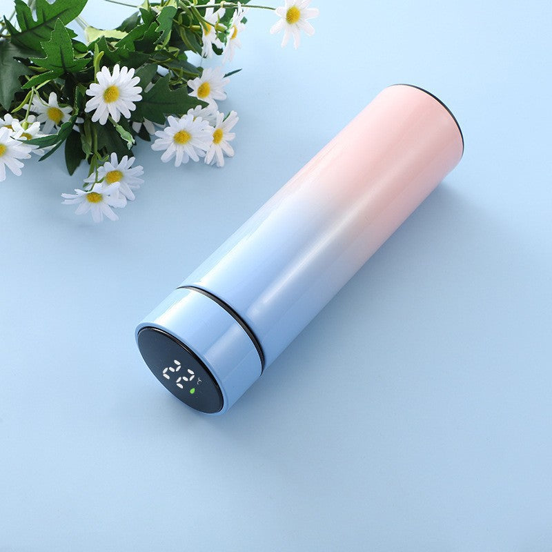Personalized LED Temperature Bottle - Corporate Gift