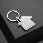 House-Shaped Metal Keychain – Personalized Corporate Gifting