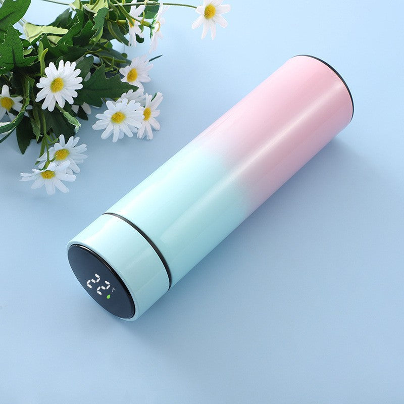 Personalized LED Temperature Bottle - Corporate Gift