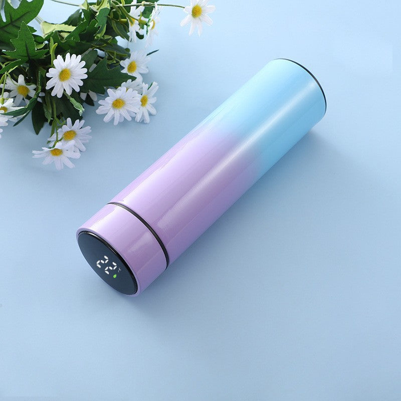 Personalized LED Temperature Bottle - Corporate Gift