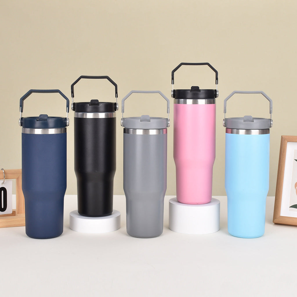 900ml Durable Stainless Steel Large Capacity Tumbler