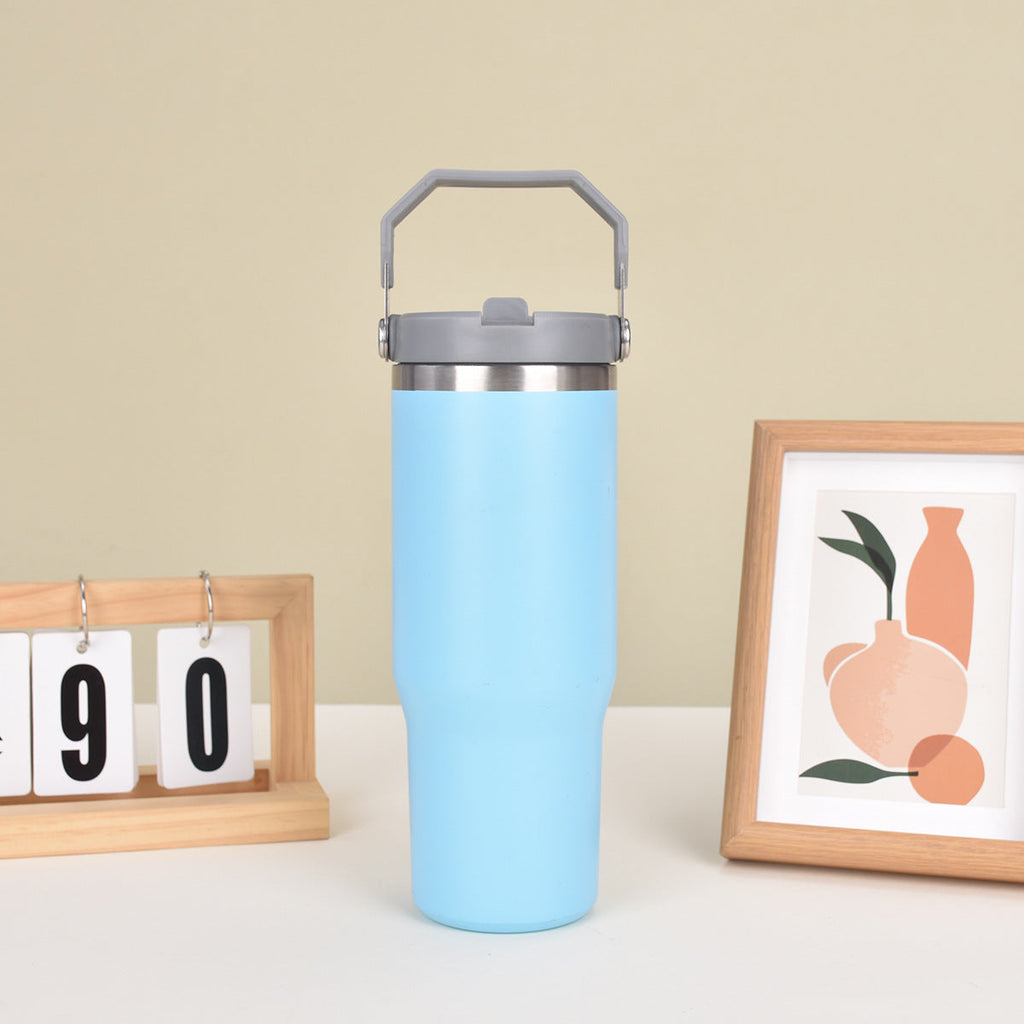 900ml Durable Stainless Steel Large Capacity Tumbler