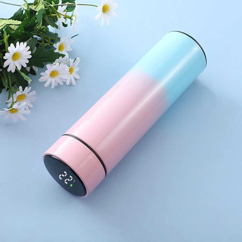 Personalized LED Temperature Bottle - Corporate Gift